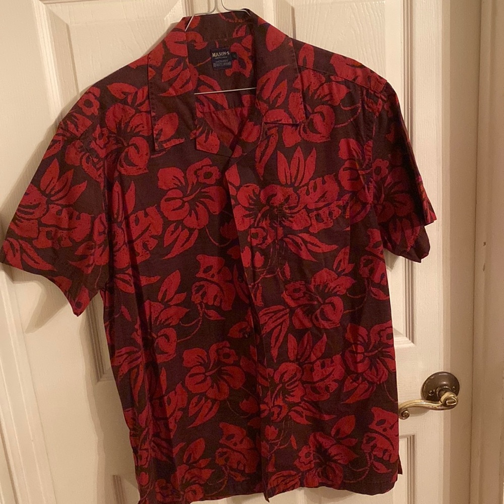 Hawaiian shirt Red XL